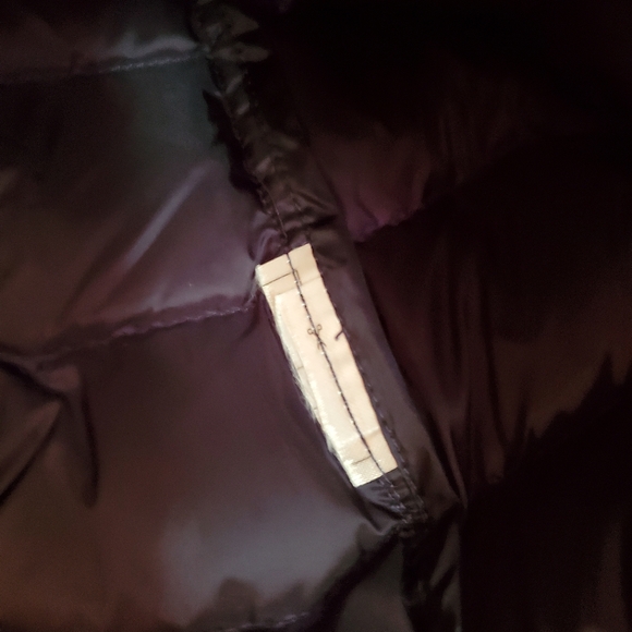 Ariat Navy Blue Ideal Down Zip Front Vest Pasture Shadow Print Women's Small - Picture 8 of 8